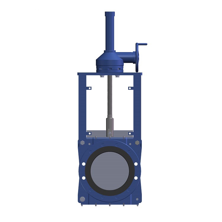 Bevel Gear Rubber Lined Knife Gate Valve