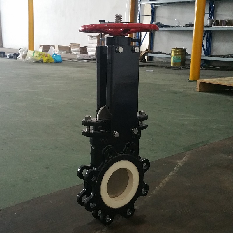 Pneumatic Rubber Lined Knife Gate Valve