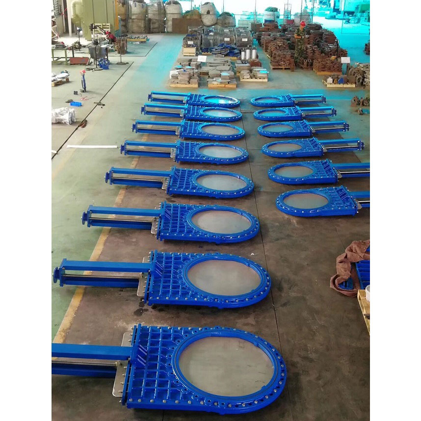 Non-rising stem Knife Gate Valve