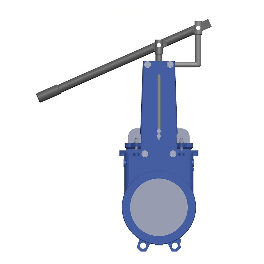 Lever Operated Knife Gate Valve